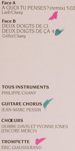 Loeb,Caroline: A Quoi Tu Penses?+2, Barclay (885 836-1), D, 1987 Typ: 12" Best.-Nr.: Y2591 Preis: 3,00 Euro