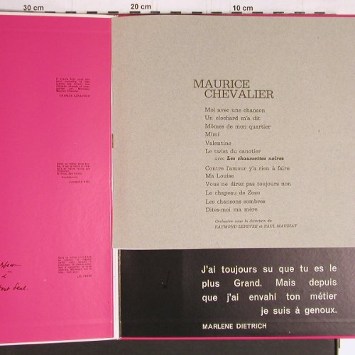 Chevalier,Maurice: Album, Foc, Barclay (80 176 M), F Typ: LP Best.-Nr.: Y2913 Preis: 7,50 Euro