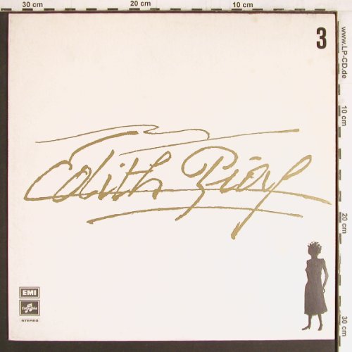 Piaf,Edith: Volume 3, m-/vg+, EMI/Columbia, Ri(054-10 796), I, 1970 - LP - Y2920 - 6,00 Euro