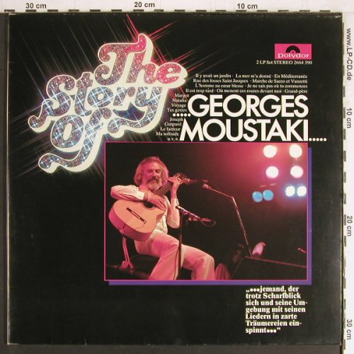 Moustaki,Georges: The Story Of ,Foc (1971), Polydor, Ri(2664 390), D,  - 2LP - Y3239 - 7,50 Euro