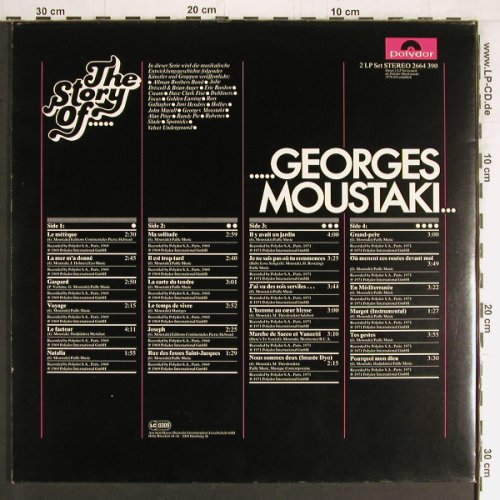 Moustaki,Georges: The Story Of ,Foc (1971), Polydor, Ri(2664 390), D,  - 2LP - Y3239 - 7,50 Euro