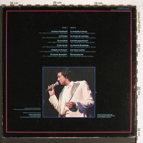 Sardou,Michel: Ses Grand Succes, Ariola Club Ed.(34 951 4), D, 1978 - LP - Y3289 - 6,00 Euro