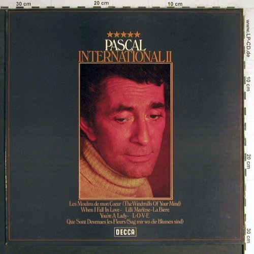 Pascal,Jean Claude: Interntional 2, Warenprobe/Promo, Decca(SLK 16 795-P), D, 1973 - LP - Y4265 - 7,50 Euro