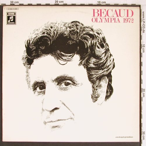 Becaud,Gilbert: Olympia 1972, EMI Columbia (C 062-11 891), D, 1972 Typ: LP Best.-Nr.: Y4702 Preis: 7,50 Euro