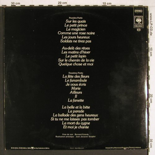 Lenorman,Gerard: Olympia 1975, Foc, m /vg+, CBS (88 169), NL, 1975 Typ: 2LP Best.-Nr.: Y4707 Preis: 7,50 Euro