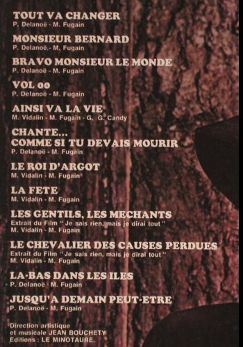 Fugain,Michel & Big Bazar: No.2, Foc, CBS (65 925), F, 1973 Typ: LP Best.-Nr.: Y4708 Preis: 7,50 Euro