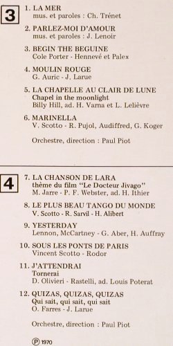 Rossi,Tino: Les plus belles Chansons duMonde'70, Columbia(C 156-11060/1 X), F, Foc, 1978 - 2LP - Y4912 - 7,50 Euro