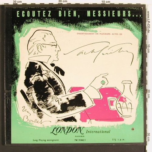 Guitry,Sacha - Lana Marconi: Ecoutez Bien, Messieurs, Box, London International (TW 91060/1), UK, co Typ: 2LP Best.-Nr.: Y4961 Preis: 12,50 Euro