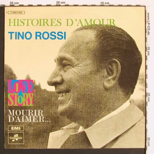 Rossi,Tino: Histoires D'Amour, Columbia(C 062-11535), F,  - LP - Y4975 - 7,50 Euro