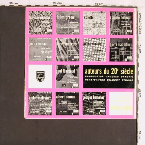 Cocteau,Jean: Auteurs du 20 Siecle 5, Foc, Philips Minigroove (A 76.715 R), F, 1955 Typ: 10" Best.-Nr.: Y5555 Preis: 20,00 Euro