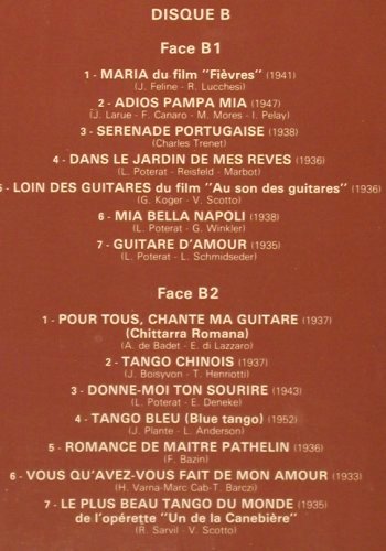 Aimable Son Accordeon et son Orch.: Mon Ami Tino, Foc, Vogue (432001), F, Ri, 1981 Typ: 2LP Best.-Nr.: Y5860 Preis: 7,50 Euro