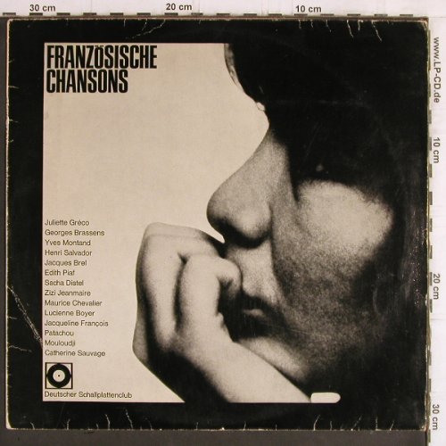 V.A.Französische Chansons: Juliette Greco..Catherine Sauvage, Philips, DSC, Mono(E 806), D, m-/vg+,  - LP - Y6275 - 7,50 Euro