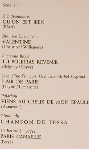 V.A.Französische Chansons: Juliette Greco..Catherine Sauvage, Philips, DSC, Mono(E 806), D, m-/vg+,  - LP - Y6275 - 7,50 Euro