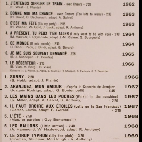 Anthony,Richard: Disque d'Or de , Foc, Columbia (C 064-16049), F, 1972 Typ: LP Best.-Nr.: Y6368 Preis: 7,50 Euro
