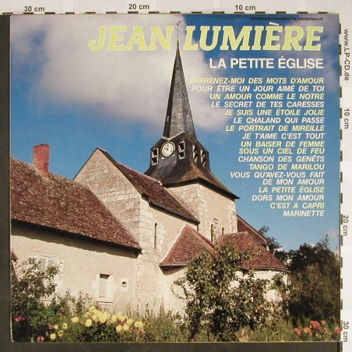 Lumiere,Jean: La Petite Eglise, CBS(54 551), F,Mono,Ri, 1983 - LP - Y6391 - 6,00 Euro