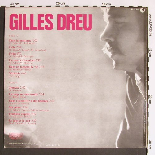 Dreu,Gilles: Dans la Montagne, Musidisc (30 CV 1245), F Typ: LP Best.-Nr.: Y6396 Preis: 6,00 Euro