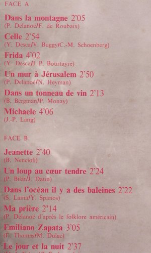 Dreu,Gilles: Dans la Montagne, Musidisc (30 CV 1245), F Typ: LP Best.-Nr.: Y6396 Preis: 6,00 Euro