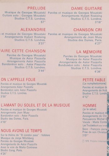 Moustaki,Georges: Same, Foc, Polydor(2393 146), D, 1976 - LP - Y6566 - 6,00 Euro