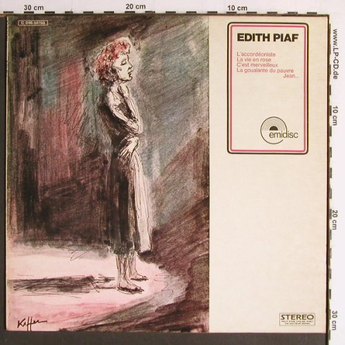 Piaf,Edith: Same (1957), Emidisc(C 048-50 750), D, Ri,  - LP - Y6920 - 7,50 Euro