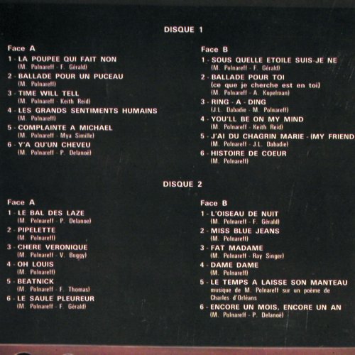 Polnareff,Michel: Super Stars Tele, Foc - La Popee.., Disc'AZ(85 138/139-AZ), F, 1977 - 2LP - Y7102 - 9,00 Euro