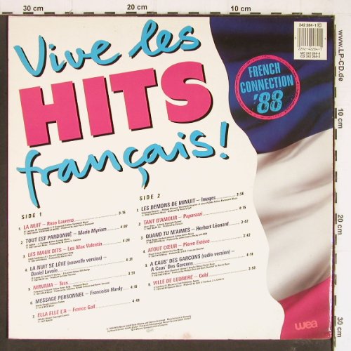 V.A.Vive Les Hits Francais!: Rose Laurens... Gold, WEA(242 284-1), D, 1988 - LP - Y7405 - 5,00 Euro
