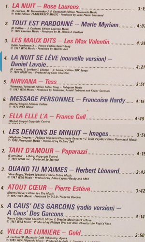 V.A.Vive Les Hits Francais!: Rose Laurens... Gold, WEA(242 284-1), D, 1988 - LP - Y7405 - 5,00 Euro
