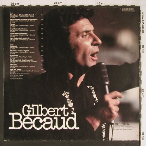 Becaud,Gilbert: Ein bißchen Glück & Zärtlichkeit, EMI (C 062-13051), D,m-/vg+ Typ: LP Best.-Nr.: Y8335 Preis: 6,00 Euro
