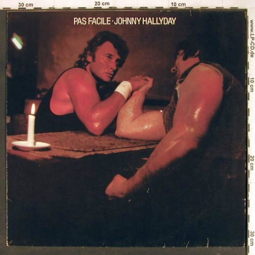 Hallyday,Johnny: Pas Facile, Metronome (0060.498), D, 1981 Typ: LP Best.-Nr.: Y8510 Preis: 7,50 Euro