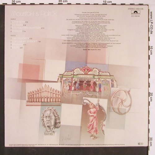 Moustaki & Flairck: Same, m-/vg+, Polydor(), D, 1982 - LP - Y857 - 7,50 Euro