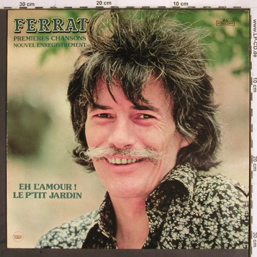 Ferrat,Jean: Premieres Chansons, Intercord (INT 145.007), D, 1976 Typ: LP Best.-Nr.: Y9489 Preis: 7,50 Euro