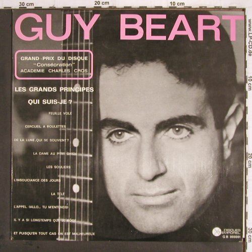 Guy Beart: Les Grands Principes Qui Suis-Je ?, Disques Temporel (GB 000001), F, woc Typ: LP Best.-Nr.: Y9493 Preis: 6,00 Euro