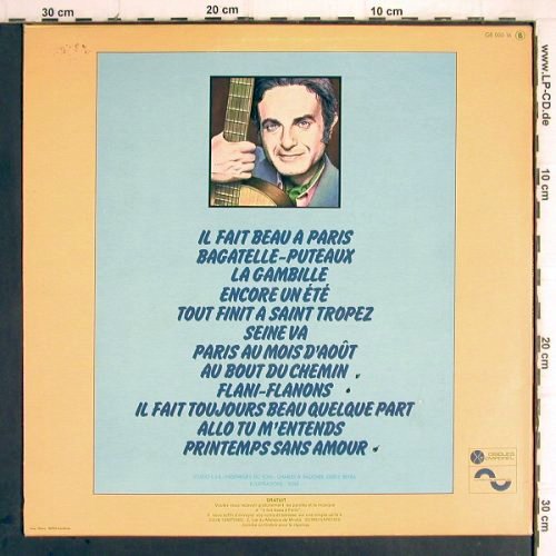 Guy Beart: IL Fait Beau a Paris, Disques Temporel (GB 00016), F, 1975 Typ: LP Best.-Nr.: Y9495 Preis: 7,50 Euro