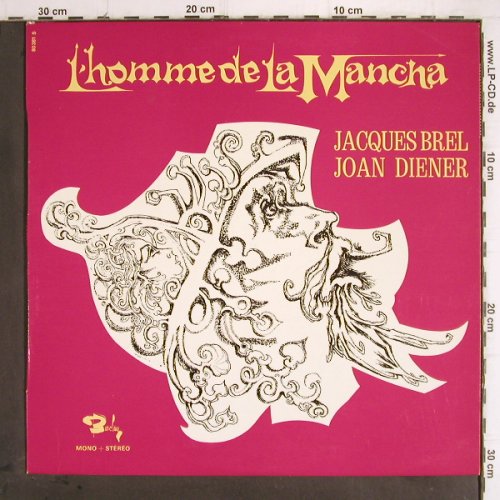 Brel,Jacques / Joan Diener: L'Homme de la Mancha, Barclay (80381 S), F Typ: LP Best.-Nr.: Y9496 Preis: 7,50 Euro