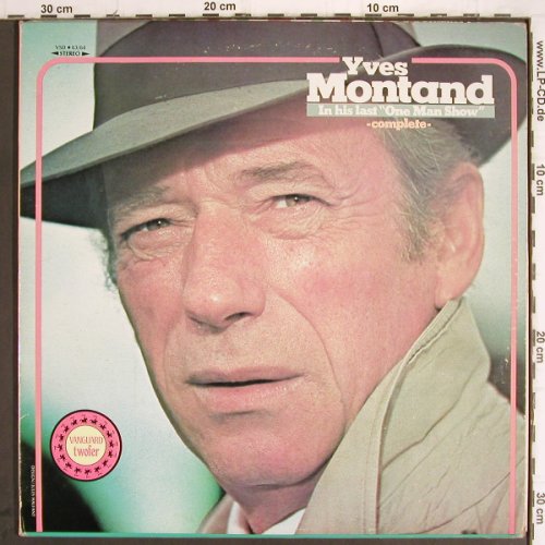 Montand,Yves: One Man Show, complete, woc, stoc, Vanguard(VSD 63/64), US, Foc, 1974 - 2LP - Y9520 - 7,50 Euro