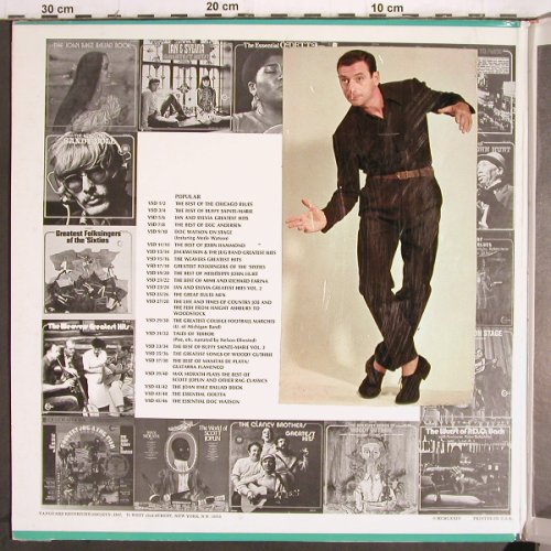 Montand,Yves: One Man Show, complete, woc, stoc, Vanguard(VSD 63/64), US, Foc, 1974 - 2LP - Y9520 - 7,50 Euro