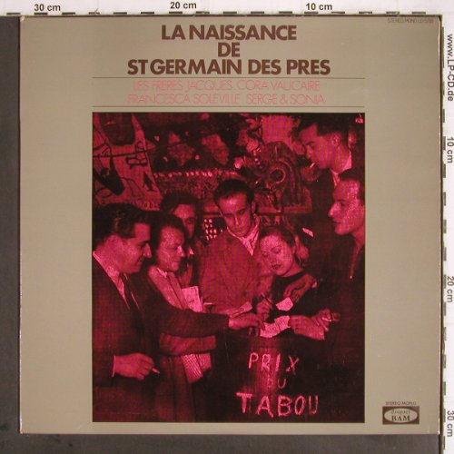V.A.La Naissance d.St.Germain...: Les Freres Jacques...Serge&Sonia, BAM(LD 5718), F,vg+/vg+,  - LP - Y9592 - 5,00 Euro
