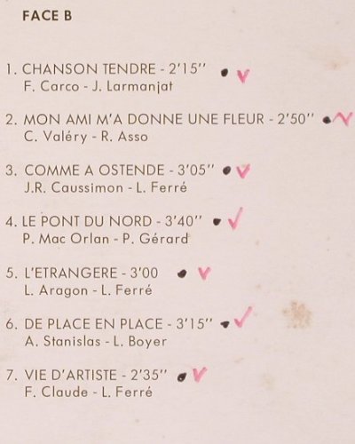 V.A.La Naissance d.St.Germain...: Les Freres Jacques...Serge&Sonia, BAM(LD 5718), F,vg+/vg+,  - LP - Y9592 - 5,00 Euro