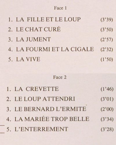 Bartel,Simone / André Grassi: Jean Anouilh, chanté par (1969), Arion (ARN 33 635), F, Ri, 1982 Typ: LP Best.-Nr.: Y9647 Preis: 7,50 Euro