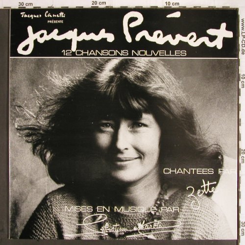 Prevert,Jacqoues / Sebastian Maroto: 12 Chansons Novelles, Foc, Jacqoues Canetti(48 862), F, 1975 - LP - Y9653 - 7,50 Euro