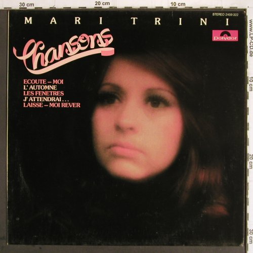Trini,Mari: Chansons, Polydor(2459 322), D, 1973 - LP - Y9783 - 6,00 Euro
