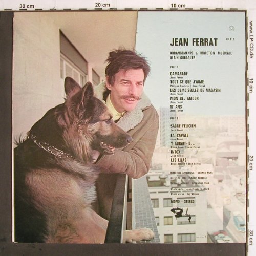 Ferrat,Jean: Same, Barclay (80 413), F, 1970 Typ: LP Best.-Nr.: Y9803 Preis: 9,00 Euro