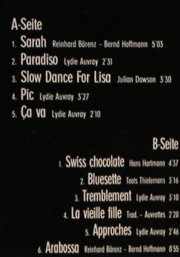 Auvray,Lydie: Paradiso, Pläne (88341), D, 1983 Typ: LP Best.-Nr.: Y9821 Preis: 6,00 Euro