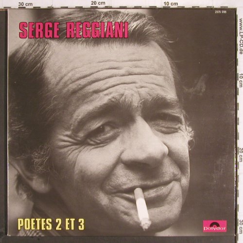 Reggiani,Serge: Poetes 2 et 3,Paroles,Prevert, Foc, Polydor(2675 096), F,  - 2LP - Y9839 - 9,00 Euro