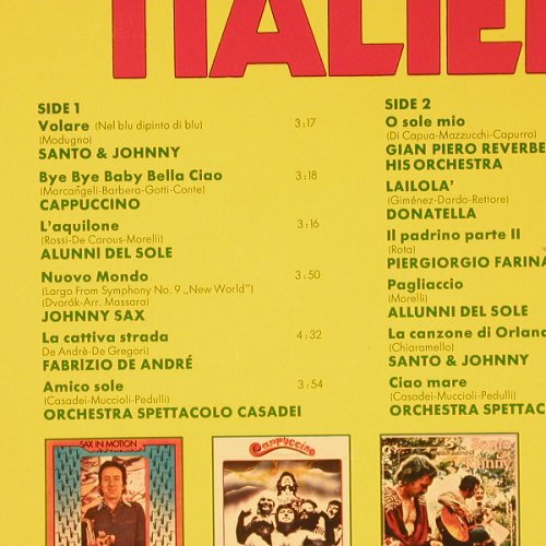 V.A.Starparade Italien: 12 Tr., Foc, Droauttoriassociati(6.22619 AF), D, 1976 - LP - E5836 - 5,00 Euro