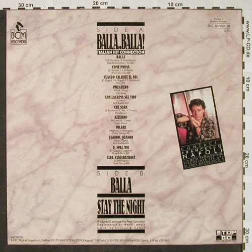 Napoli,Francesco: Balla Balla,Italian Hit Connect. +2, BCM(B.C.12-1002-40), D,vg+/m-, 1983 - 12inch - H4371 - 2,50 Euro