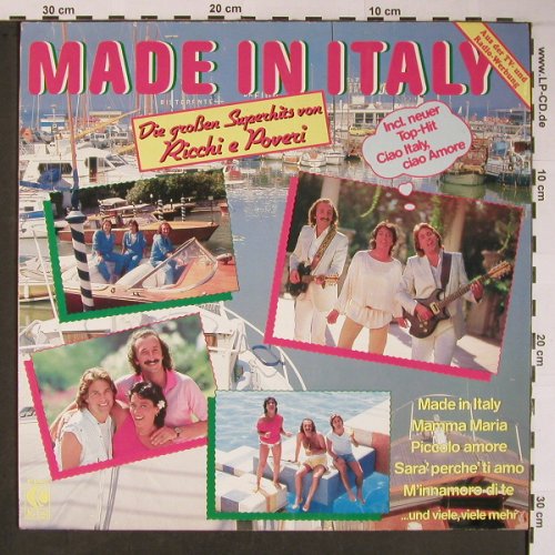 Ricchi & Poveri: Made in Italy, Baby Records(TG 1469), D, 1983 - LP - X6064 - 5,00 Euro