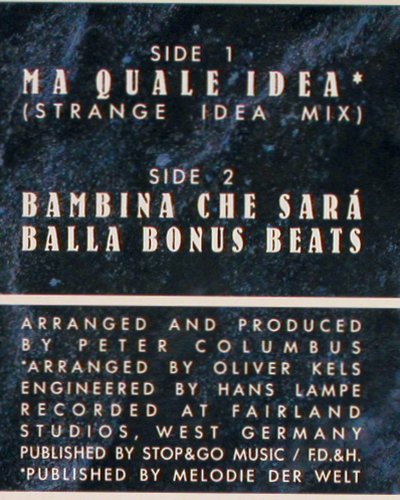Napoli,Francesco: Ma Quale Idea+2, white Vinyl, BCM(B.C.12-2055-40), D,  - 12inch - Y3574 - 3,00 Euro