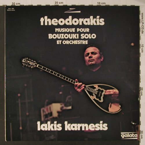 Karnesis,Lakis: Theodorakis, Foc, Galata(GAL 503), F, 1978 - LP - F5743 - 7,50 Euro