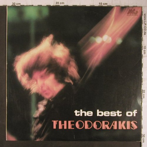 Theodorakis,Mikis: The Best Of, Margophone(MARGO 8157), GR, 1976 - LP - F8155 - 6,00 Euro