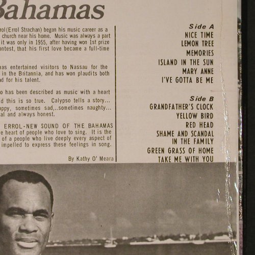 Errol,Duke: New Sound Of The Bahamas, edem Records(ER-1002), Bahamas,  - LP - F879 - 7,50 Euro